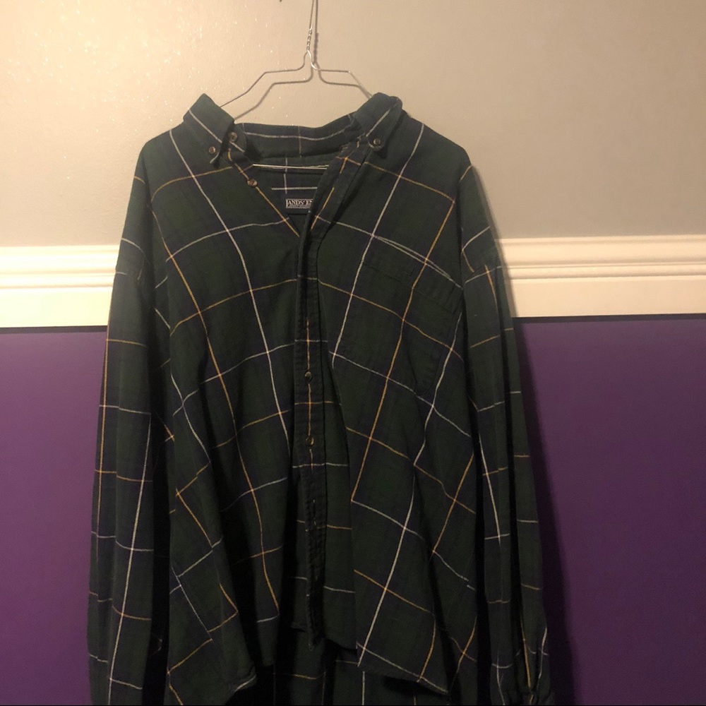 Vintage great quality Lands’ End flannel